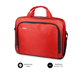 MALETIN SUBBLIM OXFORD LAPTOP BAG 154 16 RED