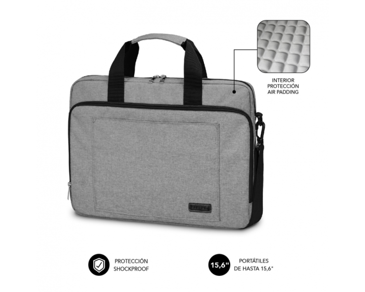 MALETIN SUBBLIM AIR PADDING LAPTOP BAG 156 GREY