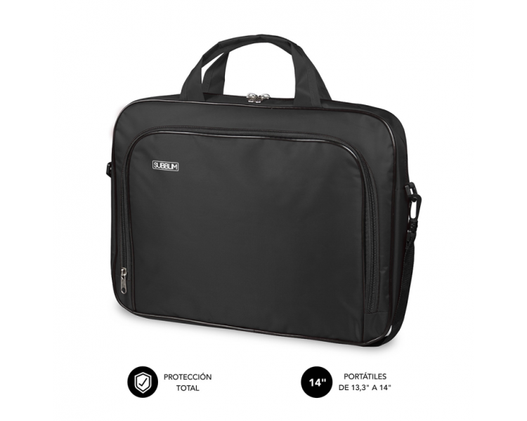 MALETIN SUBBLIM OXFORD LAPTOP BAG 133 14 BLACK