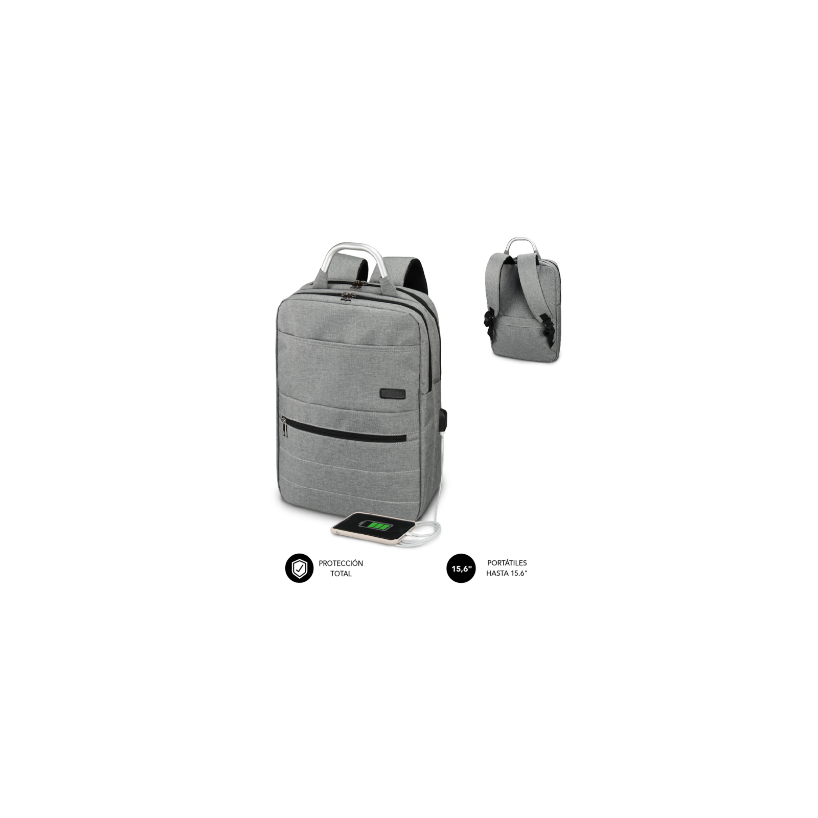 MOCHILA SUBBLIM ELITE AIRPADDING BACKPACK 156 GREY