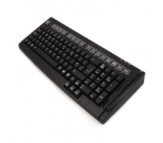 TECLADO PC REDUCIDO BANDA MAGNETICA USB