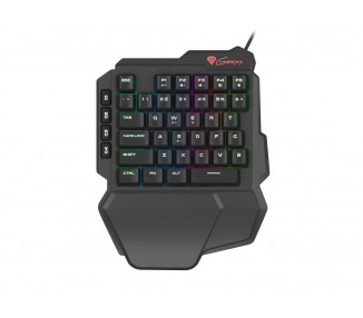 TECLADO KEYPAD GAMING GENESIS THOR 100 RGB MECANICO SWITCH OUTEMU ROJO