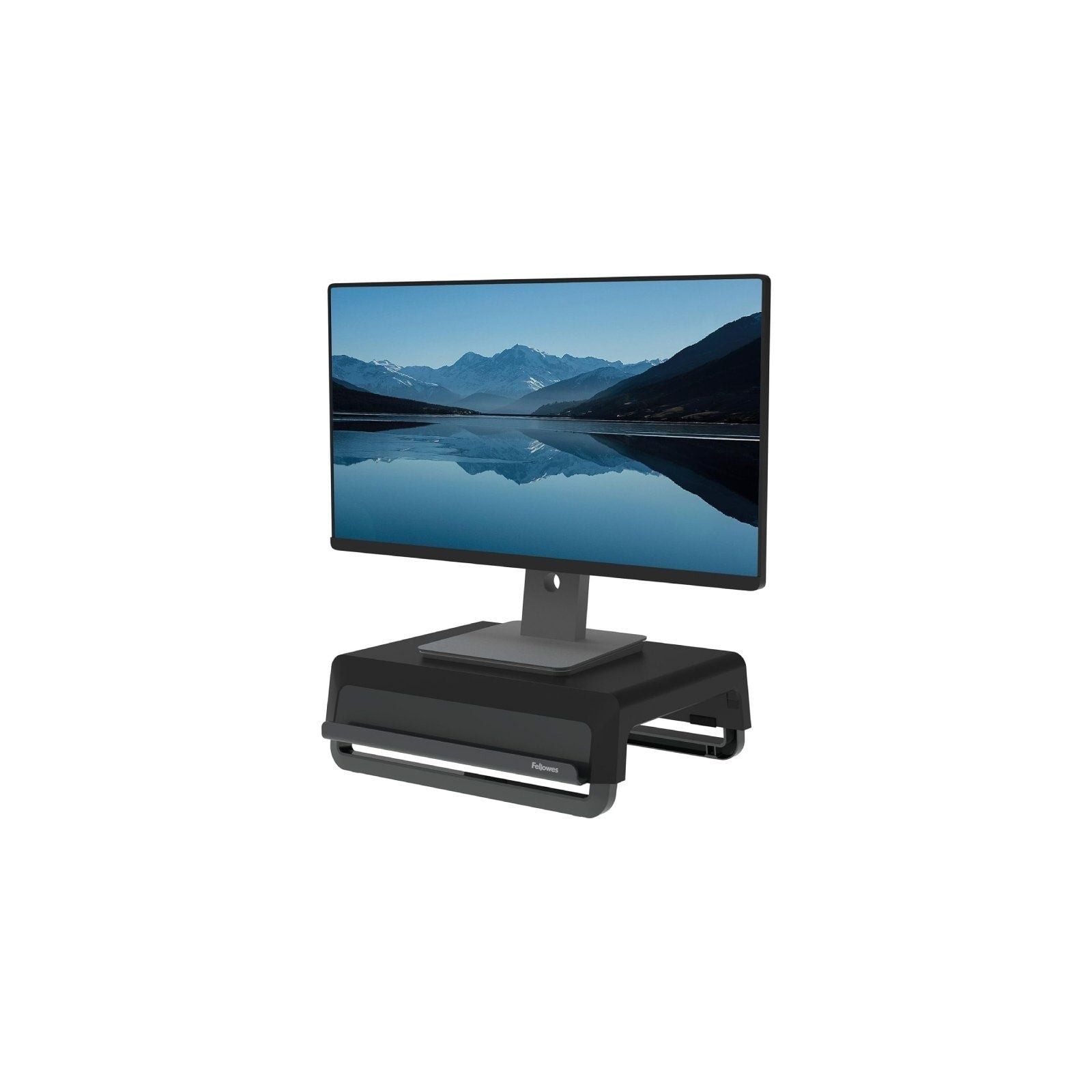 ph2Breyta h2pElevador para monitor pulli3 configuraciones de altura faciles de ajustar para fomentar una buena postura ergonomi