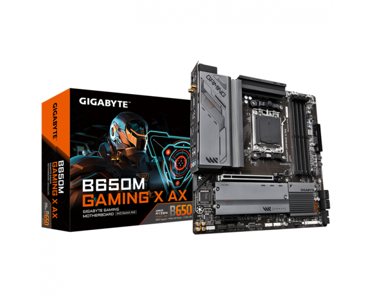 PLACA BASE GIGABYTE B650M GAMING X AX AM5 MATX 4XDDR5