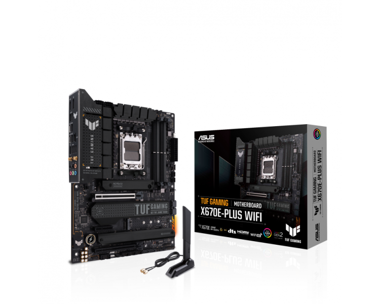 PLACA BASE ASUS TUF GAMING X670E PLUS WIFI AM5 ATX 4XDDR5