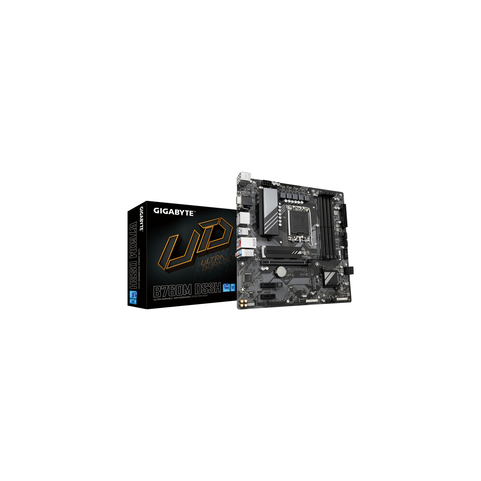 PLACA BASE GIGABYTE B760M DS3H 1700 MATX 4XDDR5