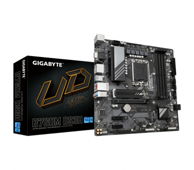 PLACA BASE GIGABYTE B760M DS3H 1700 MATX 4XDDR5