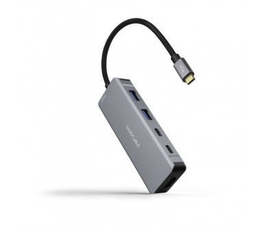 pul libEspecificacion b li liHub USB C 32 GEN1 macho en un extremo y 2 puertos USB 30 tipo A hembra 3 puertos USB 30 tipo C hem