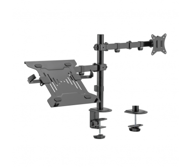 SOPORTE MESA AISENS GIRATORIO E INCLINABLE PORTATIL Y MONITOR 9KG DE 17 32