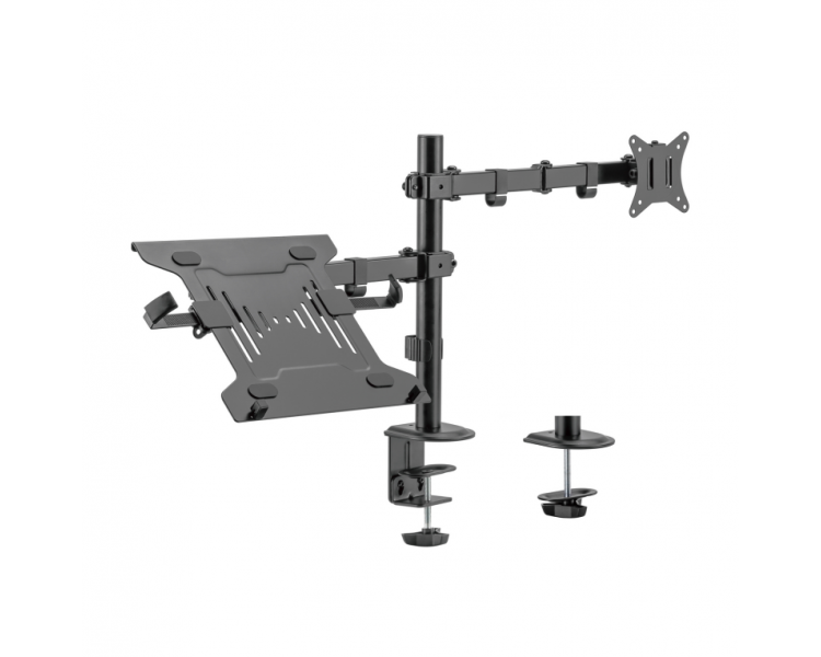 SOPORTE MESA AISENS GIRATORIO E INCLINABLE PORTATIL Y MONITOR 9KG DE 17 32