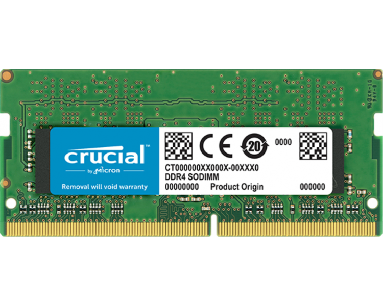 DDR4 SODIMM Crucial 4GB 2666