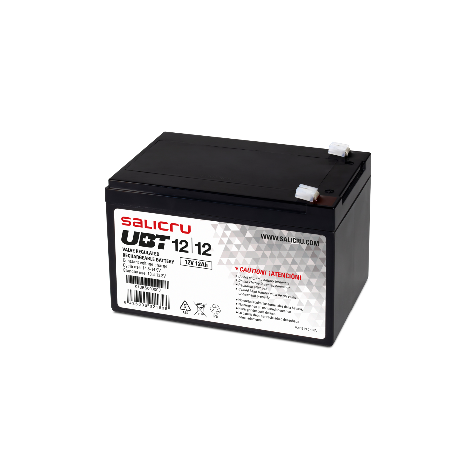 BATERIA SALICRU UBT 12 12