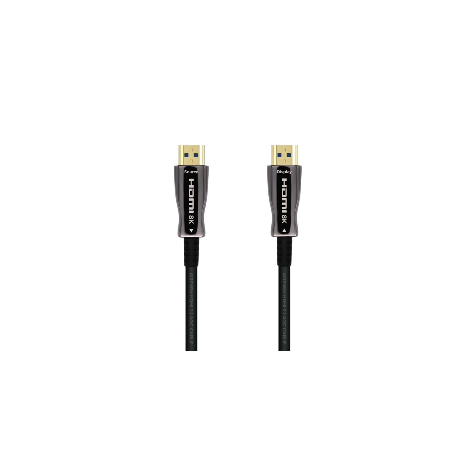 CABLE HDMI AISENS V21 OPTICO ACTIVO AOC 8K60HZ M M 15M NEGRO