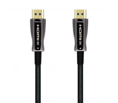 CABLE HDMI AISENS V21 OPTICO ACTIVO AOC 8K60HZ M M 15M NEGRO