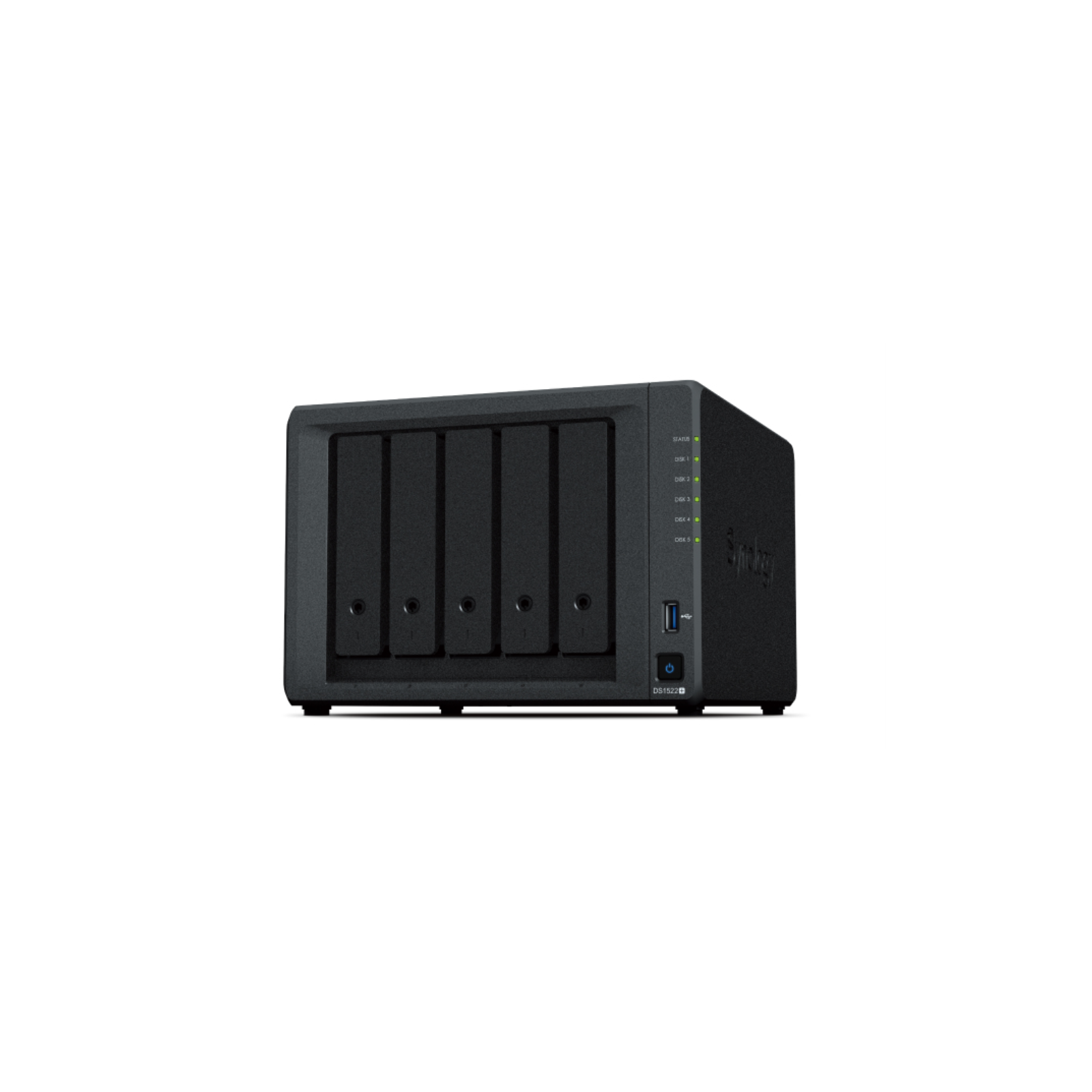 NAS SYNOLOGY DS1522 TORRE ETHERNET NEGRO R1600