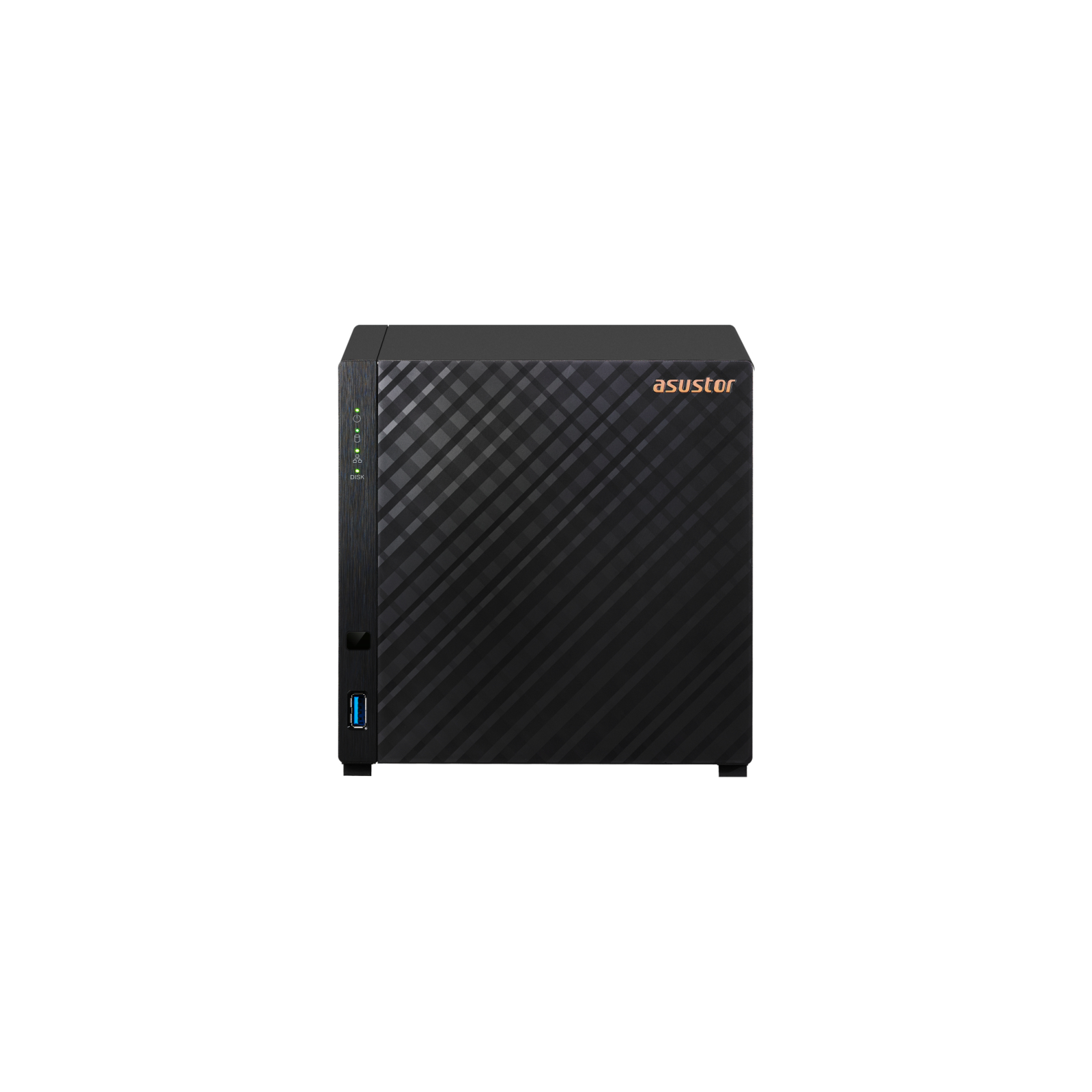 NAS ASUSTOR TOWER 4 BAY QUAD CORE 14GHZ 1GB 25GBE X1 USB32