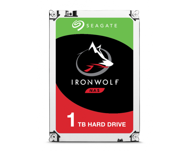 DISCO SEAGATE IRONWOLF 1TB SATA3 64MB