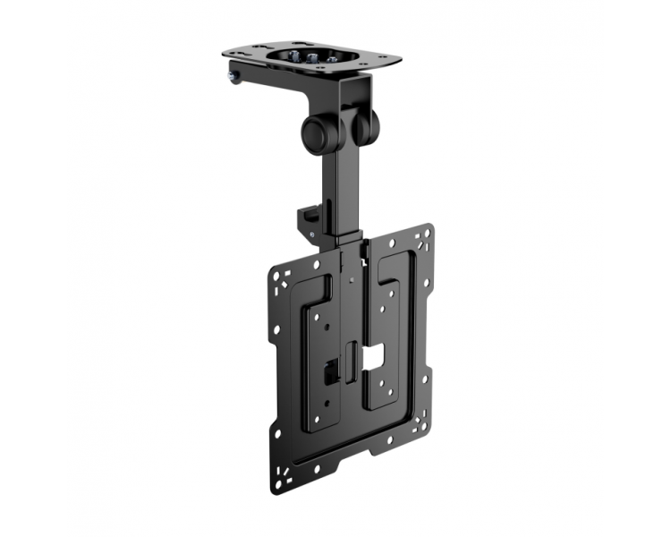 SOPORTE DE TECHO AISENS GIRATORIO PLEGABLE PARA MONITORTV 20KG DE 19 43 NEGRO