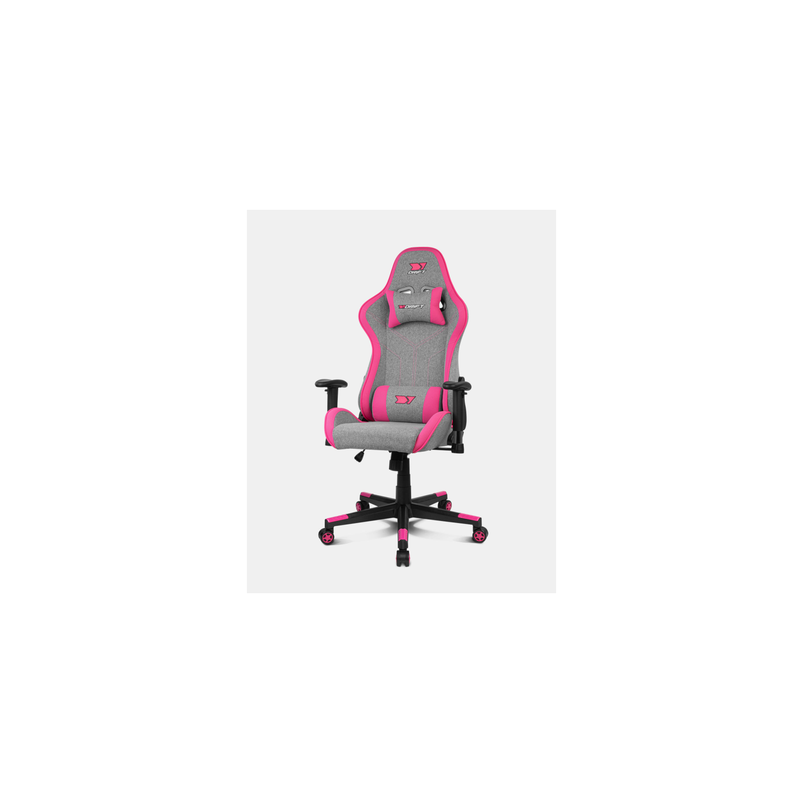 SILLA GAMING DRIFT DR90 PRO GRIS ROSA