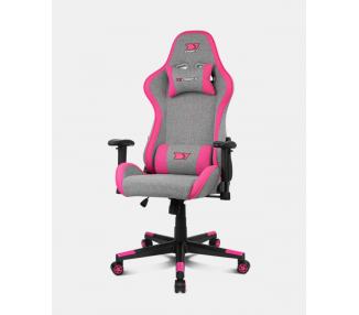 SILLA GAMING DRIFT DR90 PRO GRIS ROSA