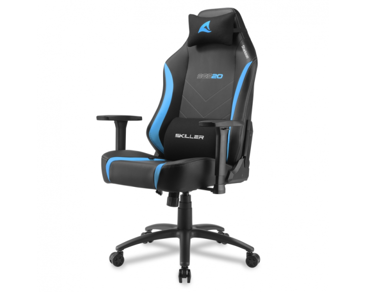 SILLA GAMING SHARKOON SGS20 NEGRO AZUL