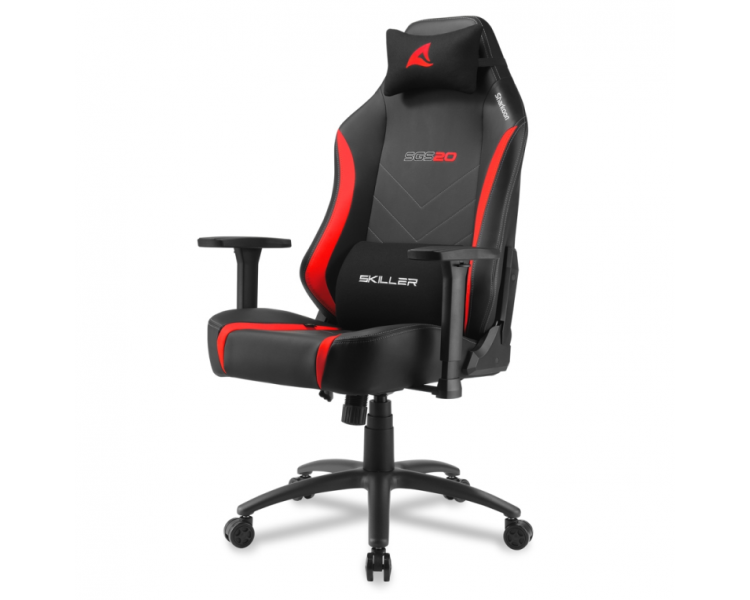 SILLA GAMING SHARKOON SGS20 NEGRO ROJO