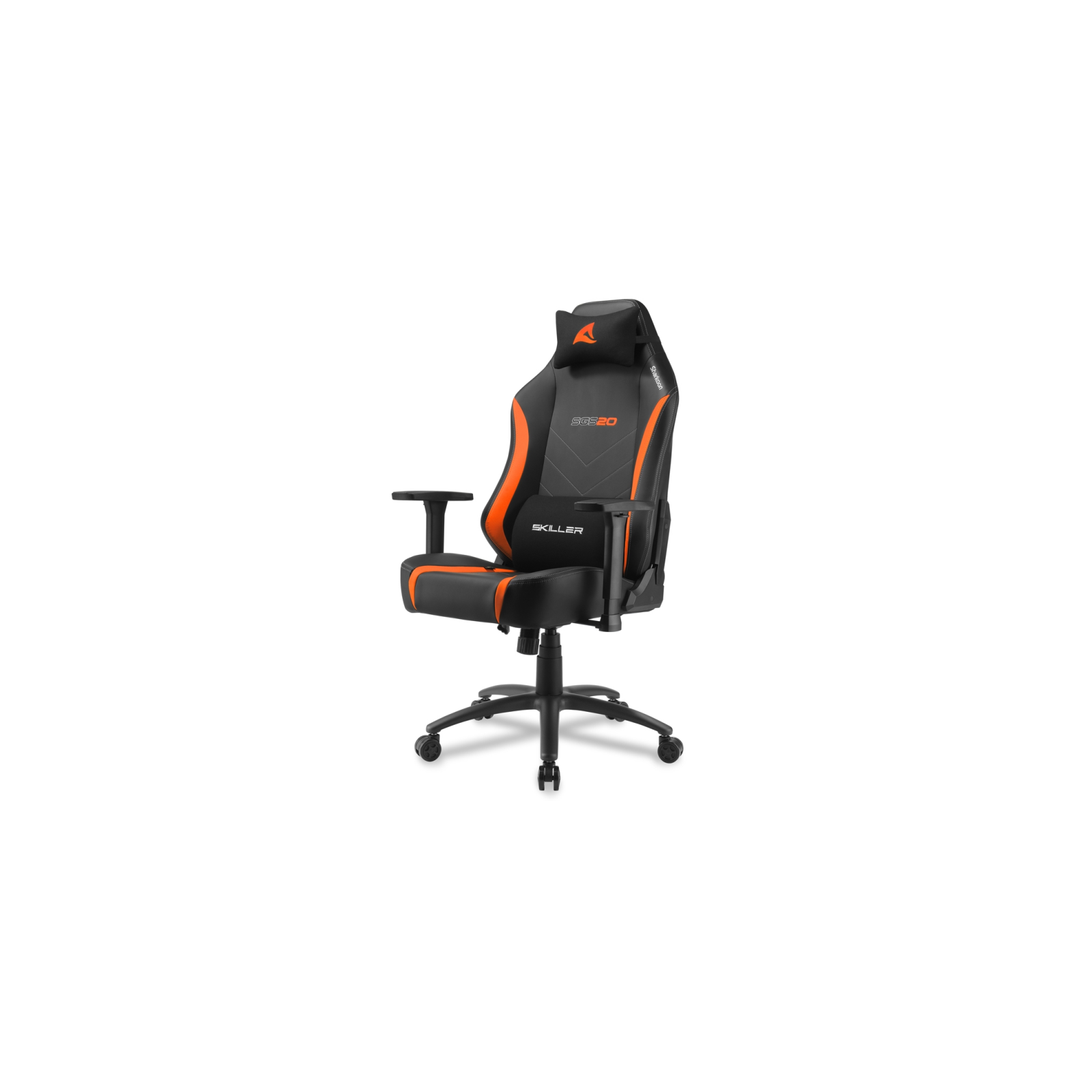 SILLA GAMING SHARKOON SGS20 NEGRO NARANJA