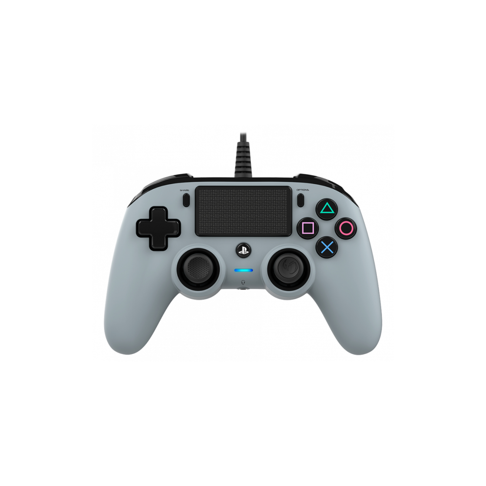 GAMEPAD NACON OFICIAL PS CON CABLE COMPACT GRIS PS4