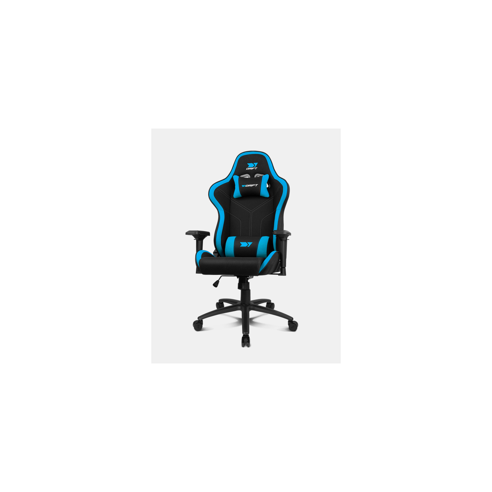 SILLA GAMING DRIFT DR110BL TEJIDO NEGRO AZUL