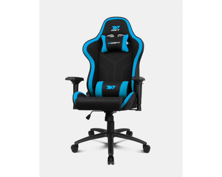 SILLA GAMING DRIFT DR110BL TEJIDO NEGRO AZUL