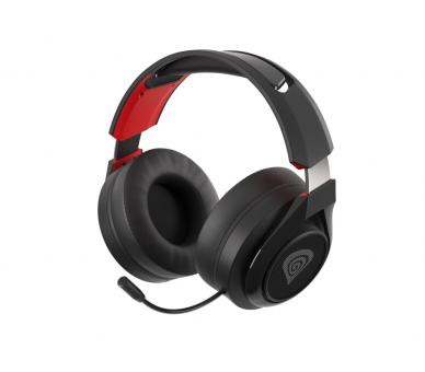 AURICULARES GAMING INALAMBRICO GENESIS SELEN 400 20 MINI JACK USB NEGRO ROJO