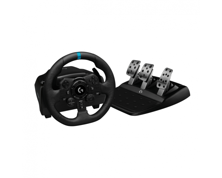 VOLANTE Y PEDALES LOGITECH TRUEFORCE G923 PC PS4 PS5 NEGRO