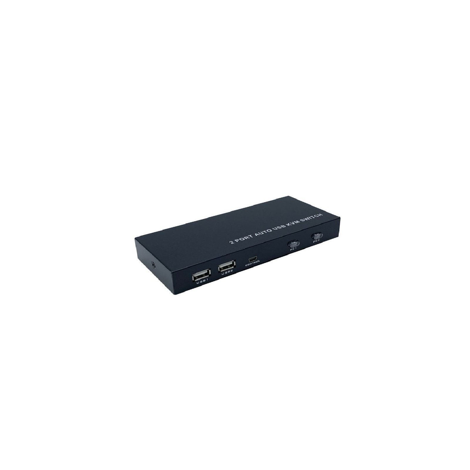 pAISENS CONMUTADOR KVM HDMI 4K60HZ USB 1U 2PC CON FUENTE ALIMENTACIoN NEGRObrul liEste KVM switch es un dispositivo que puede c