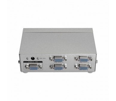 pul liDuplicador SVGA para 4 monitores con fuente de alimentacion li liEl duplicador SVGA de 4 Puertos permite que una sola fue