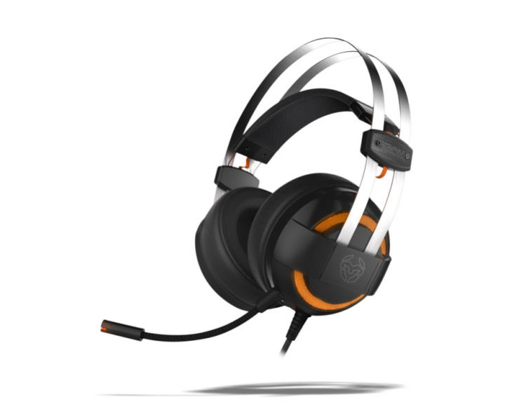 AURICULAR GAMING KROM KODE NEGRO MICROFONO USB