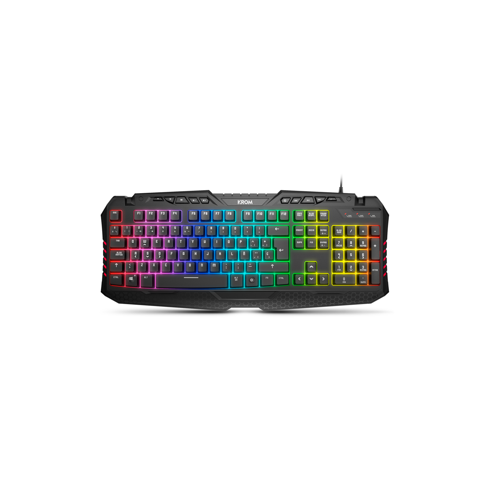 TECLADO GAMING RGB KROM KYRA