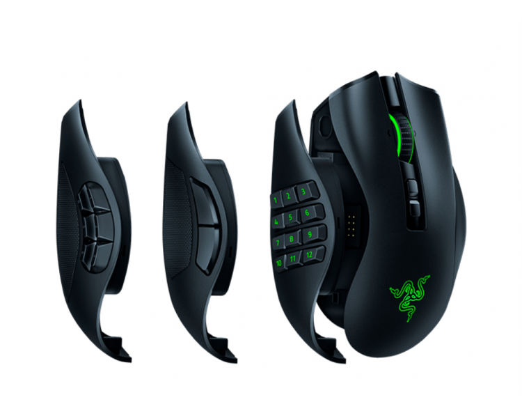 RATON GAMING RAZER NAGA PRO MMO 6400DPI RGB WIRELESS NEGRO