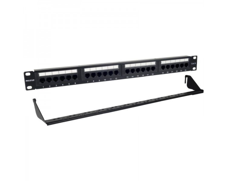 h2Patch panel 198243 24P PHASAK Cat6 UTP RJ45 DUAL 1U Organizador 8211 PU 2424 h2divEl Panel de Transferencia PU 2424 es una so