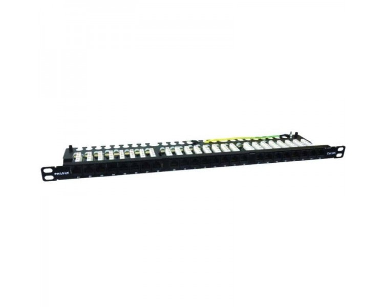 h2Patch panel 198243 24P Slim PHASAK Cat6A UTP RJ45 DUAL 05U 8211 PU 4811 h2divpEste panel de transferencia de PHASAK con 24 pu