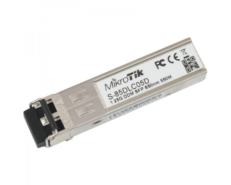 ph2S 85DLC05D h2bModulo SFP 125G 550m multimodo bbrS 85DLC05D es un transceptor SFP de 125 G con un conector LC dual de 850 nm 