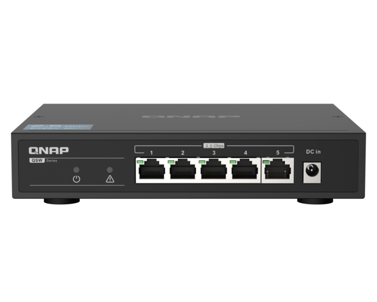 QNAP QSW 1105 5T SWITCH5PORT 25GBPSPERPAUTO NEG 25G 1G 100M UNM