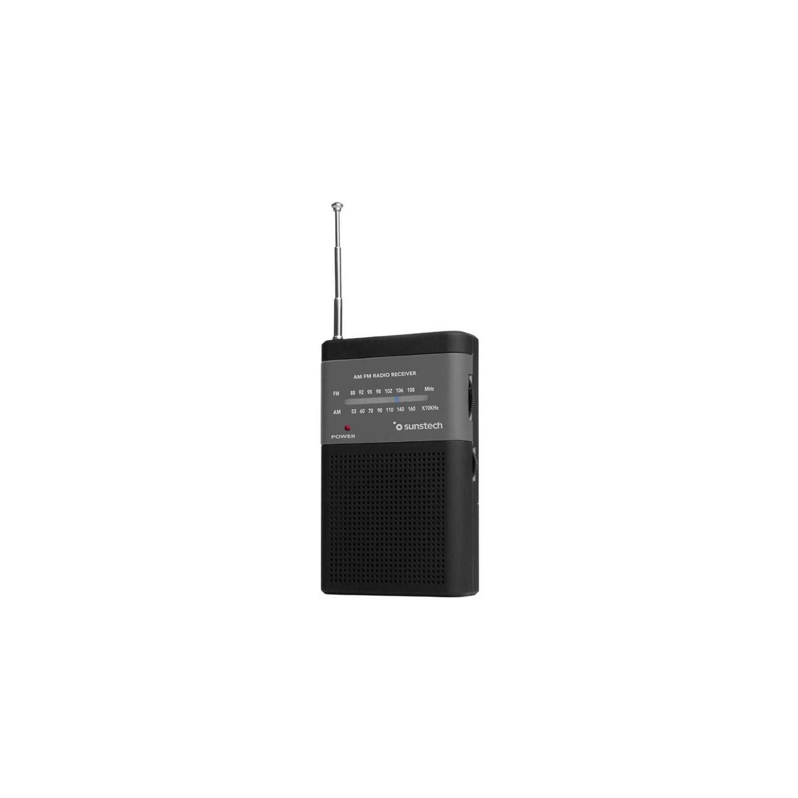 pRadio analogica de bolsillo con altavoz salida para auriculares y antena telescopicabrul liRadio de bolsillo li liSintonizador