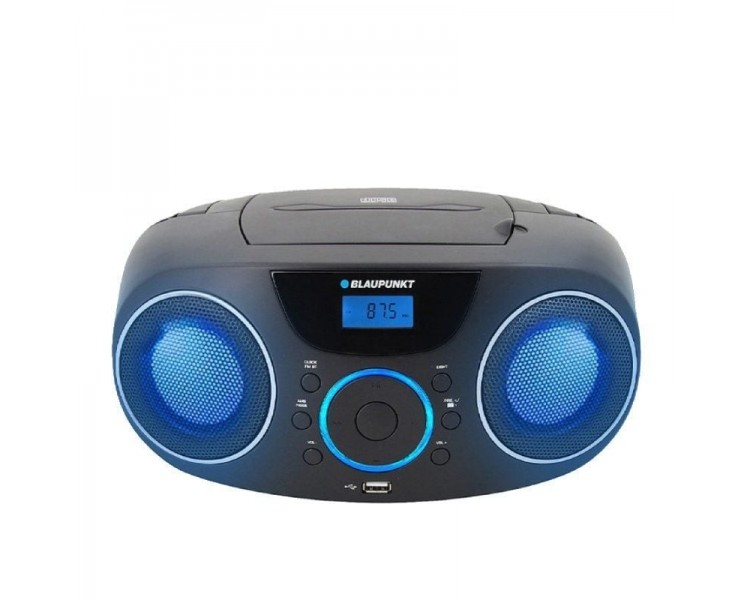 h2Radio Portatil Bluetooth BLAUPUNKT con Lector de Cd h2p ppEscucha tu musica desde el dispositivo que elijas con la radio CD B