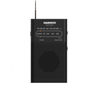 h2Radio portatil DW1027 Daewoo con altavoz h2divLa Radio Portatil DW1027 es un dispositivo versatil que combina funcionalidad y