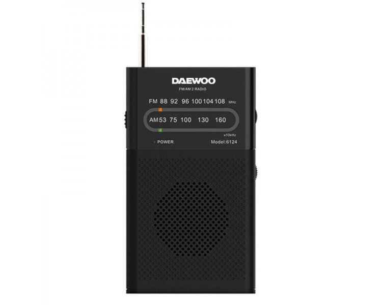 h2Radio portatil DW1027 Daewoo con altavoz h2divLa Radio Portatil DW1027 es un dispositivo versatil que combina funcionalidad y