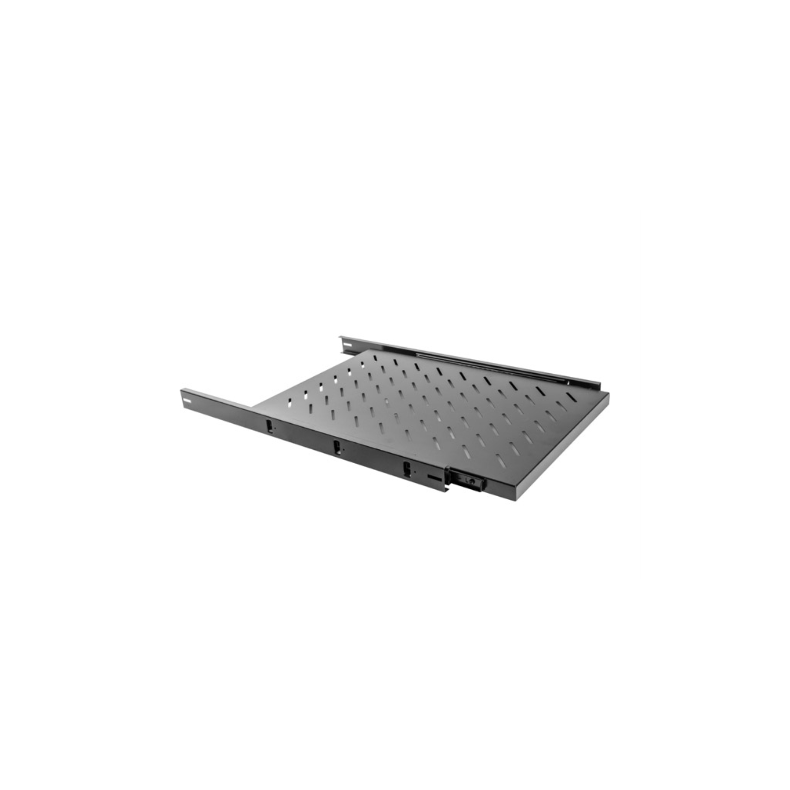 BANDEJA LANBERG DESLIZANTE 1U 465X750MM HASTA 60KG RACK 19 NEGRO