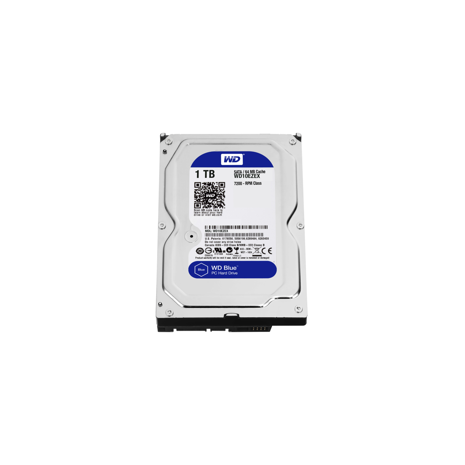 DISCO WD BLUE 1TB SATA3 64MB