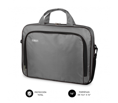 MALETIN SUBBLIM OXFORD LAPTOP BAG 154 16 GREY