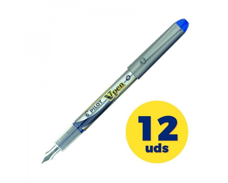 Pluma desechable de tinta liquida soluble al agua Plumin metalicode suave escritura Mecanismo de control de tinta que asegura e