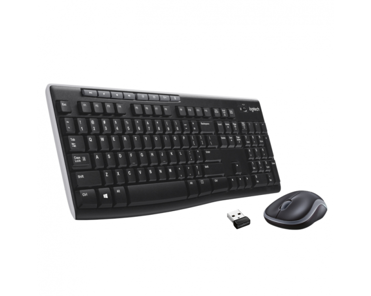 COMBO TECLADO RATON LOGITECH MK270 RF INALAMBRICO NEGRO